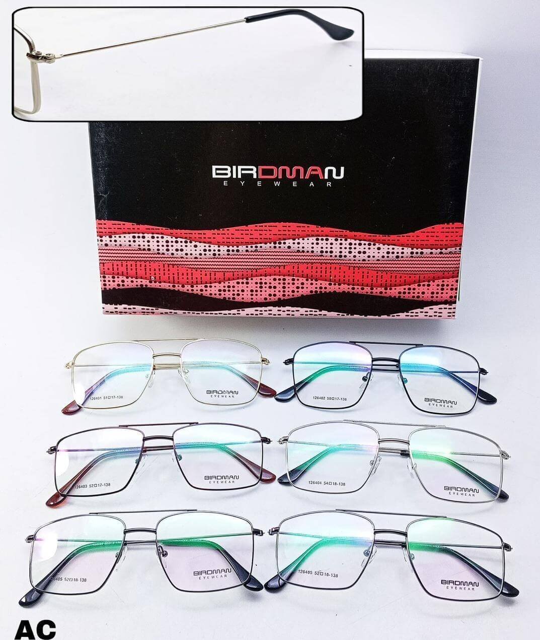 metal frame full rim unisex frames