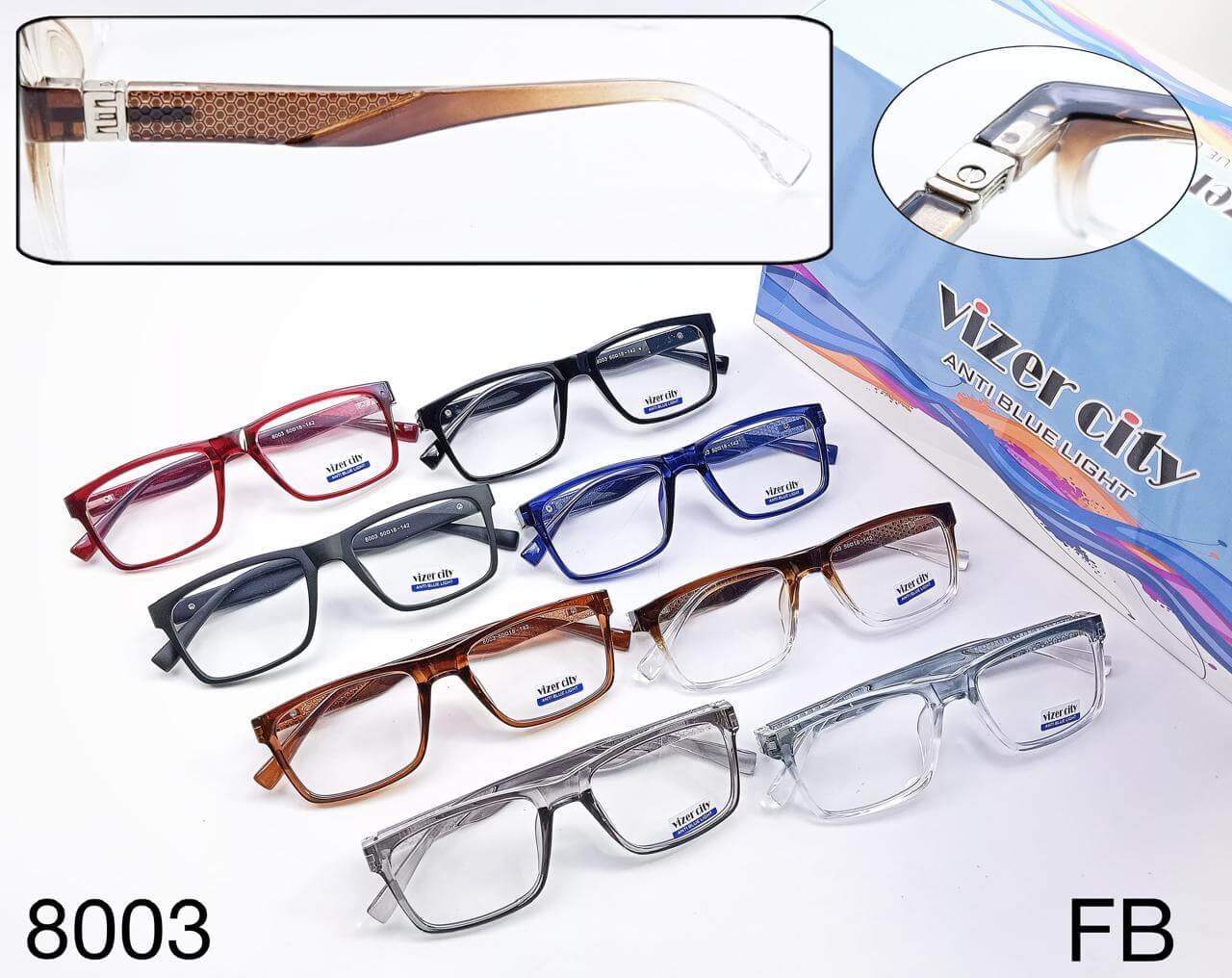 Four stylish glasses in a row.