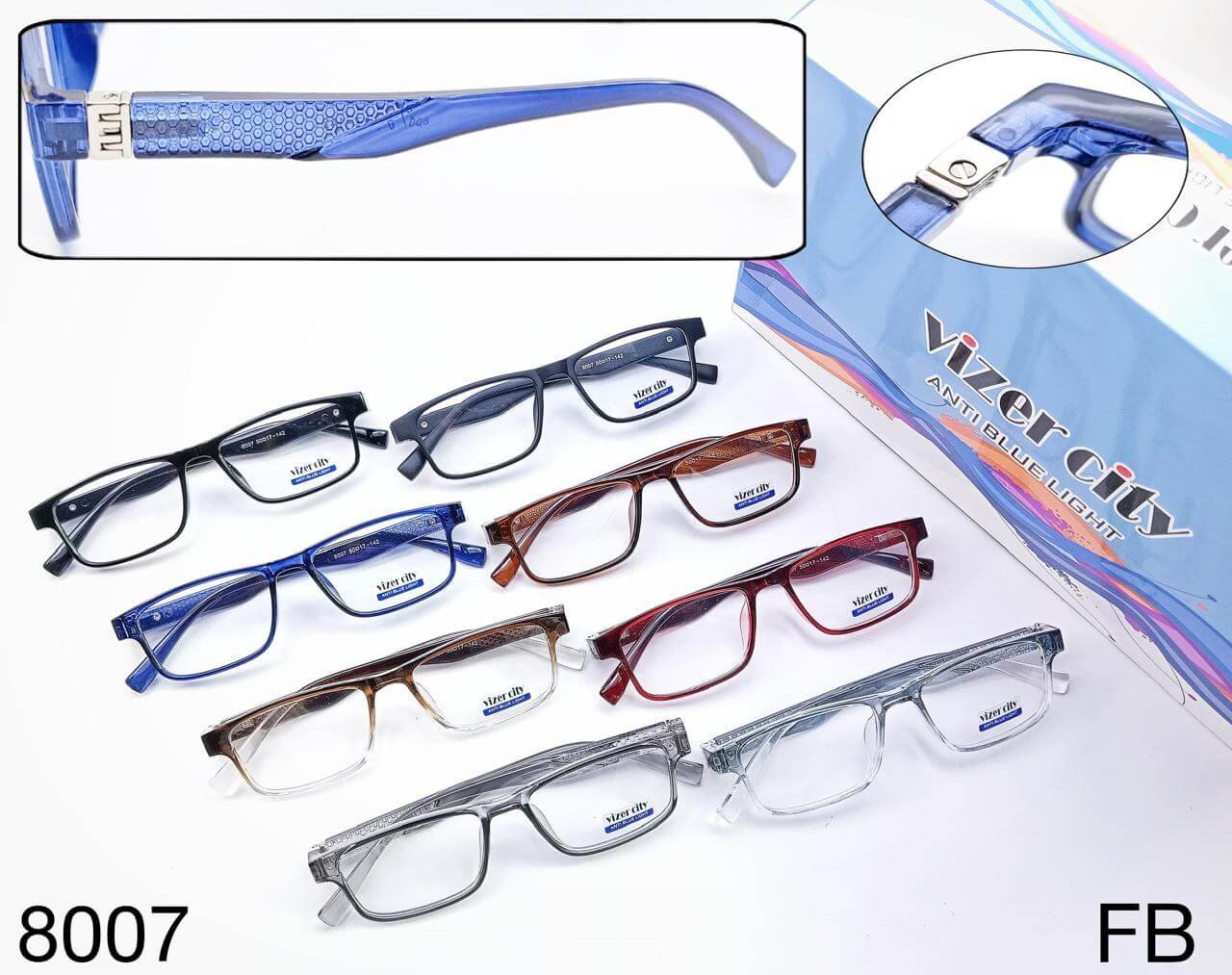 Four stylish glasses in a row.