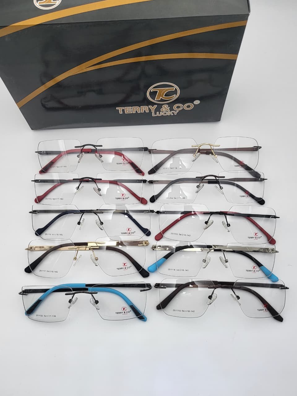 terry co rimless frame