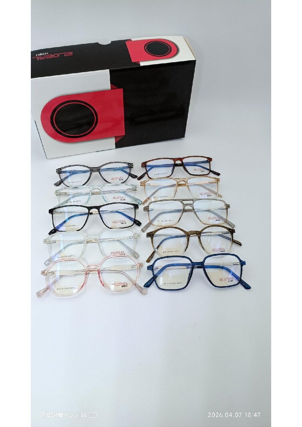 Global High | Tr-Metal Frame | Spring Hinges | Unisex