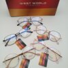 west world metal metal frame full rim